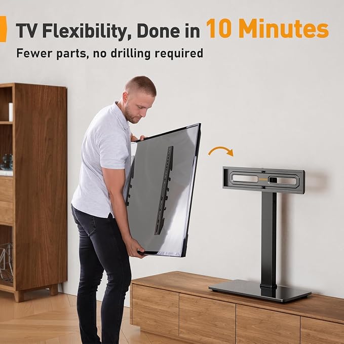 Perlegear Universal Swivel TV Stand Base - Image 8