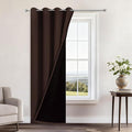 Yakamok 100% Blackout Curtains 84 Inches Long, 2 Thick Layers Heat and Full by Yakamok
