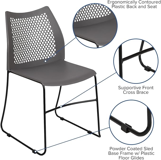 Flash Furniture Hercules Series Contoured Lobby Chairs - Image 7