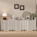 Brafab Buffet Cabinet, 94.5" Modern Farmhouse Accent Sideboard Cabinet by Brafab