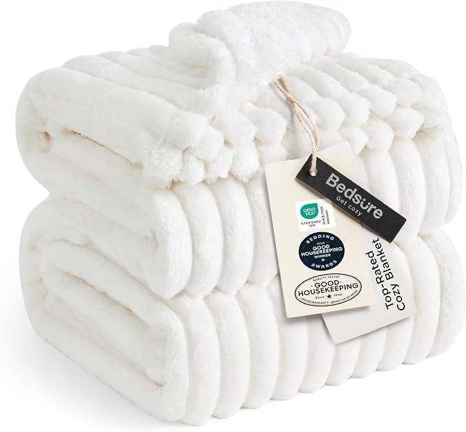 Bedsure GentleSoft Large Fleece Blanket by BEDSURE