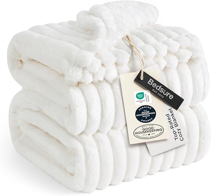 Bedsure GentleSoft Blankets Queen Size by BEDSURE