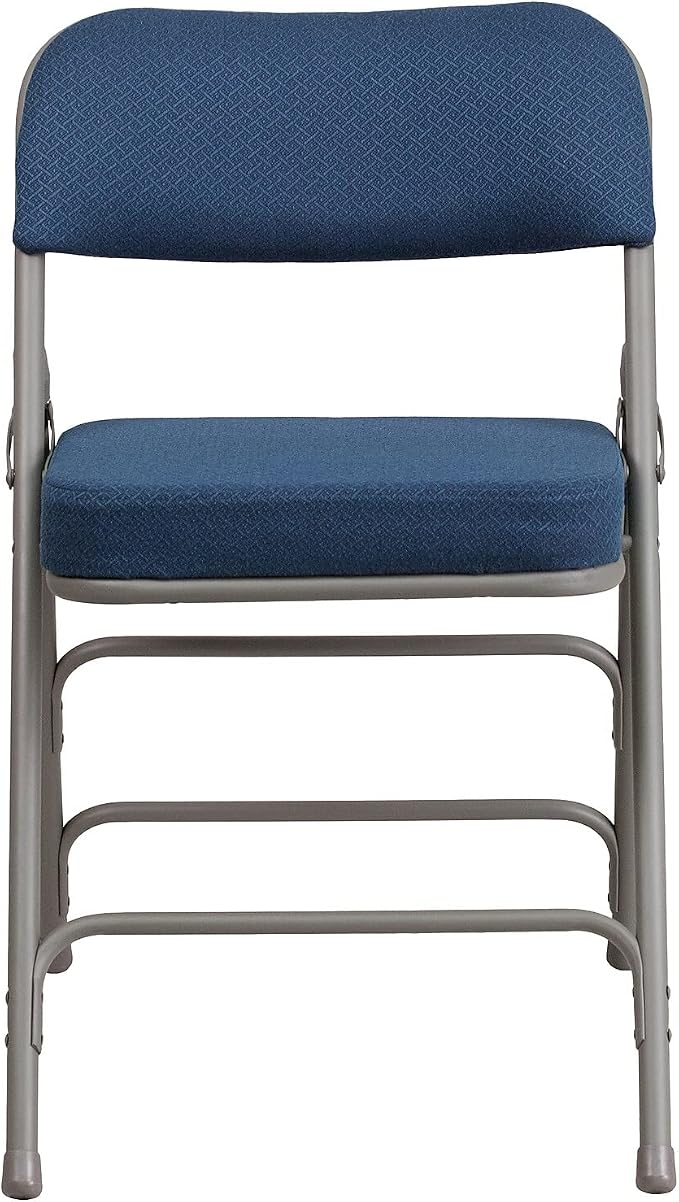 Flash Furniture 2 Pack HERCULES Series Premium Curved Triple Braced & Double - Image 7
