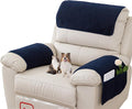 Armrest Covers - Arm Chair Covers Set of 3 Recliner Chair Covers, by Obliqwin