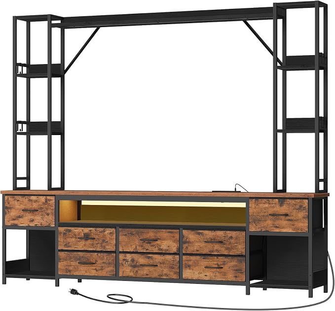 RALGEND Large Entertainment Center - Image 9
