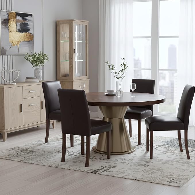 Dining Chairs Set of 4, Modern Dining Room Chairs - Image 6