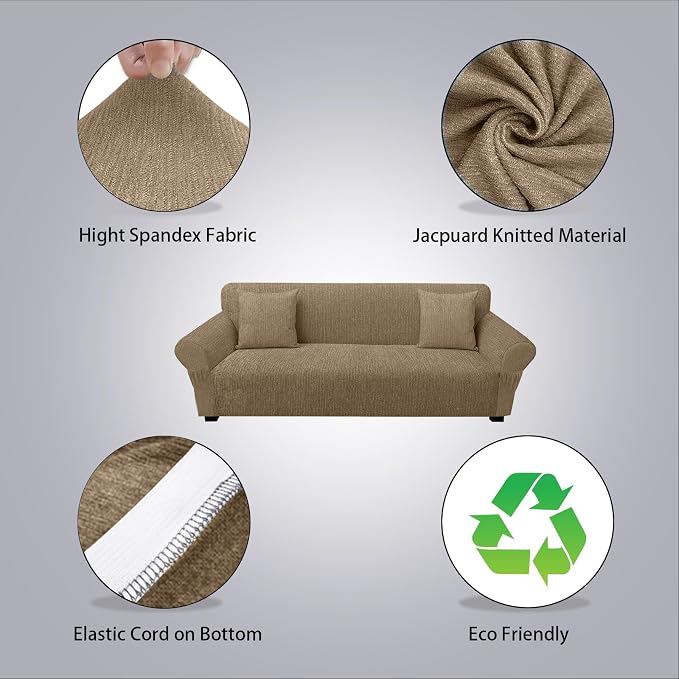 Sofa Slipcover with 2 Pillow Cover - Image 2