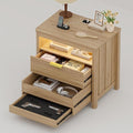WOOVIVS End Table with Gun Drawer by WOOVIVS