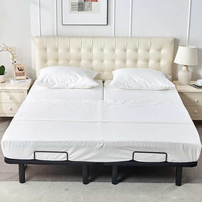Kingnex Half Split Top King Sheets Set - Image 7