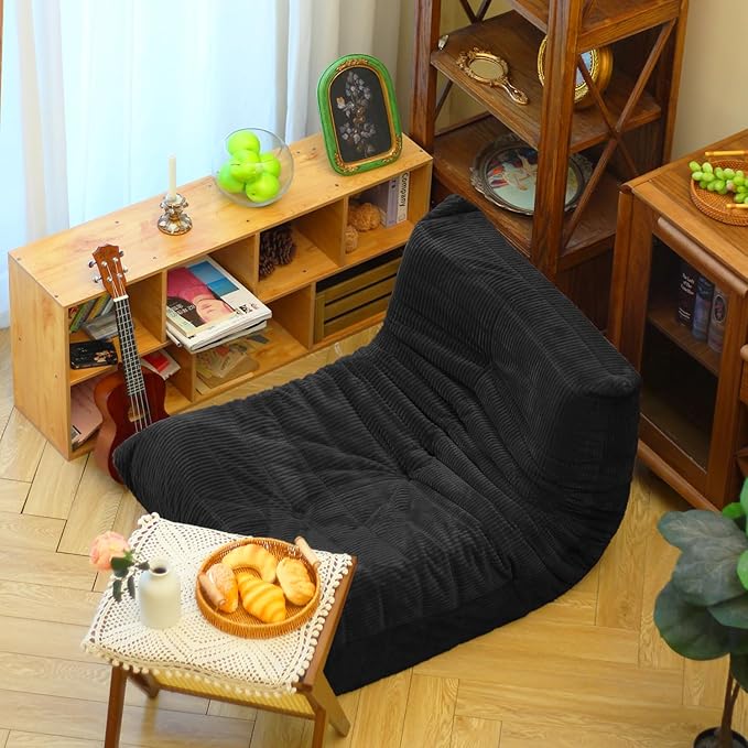 N&V Fireside Floor Sofa- Mid-Century Modern Armless Lounge Chair - Image 4