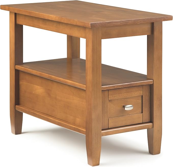 SIMPLIHOME Warm Shaker End Table by SimpliHome