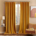 MIULEE Velvet Curtains 108 inches Long 2 Panels by MIULEE