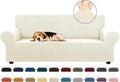 KEKUOU Stretch Sofa Cover Slipcover ，Couch Covers by KEKUOU
