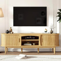 Decofy Mid Century TV Stand for TVs up to 65 Inches, Entertainment Center by Decofy