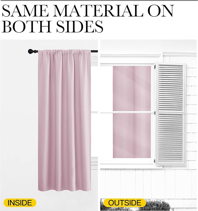 NICETOWN Living Room Blackout Curtains - Image 4