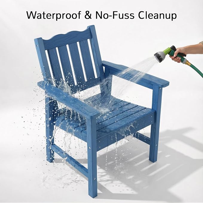 Stoog All-Weather Patio & Garden Chair, Outdoor Dining Chair - Image 8