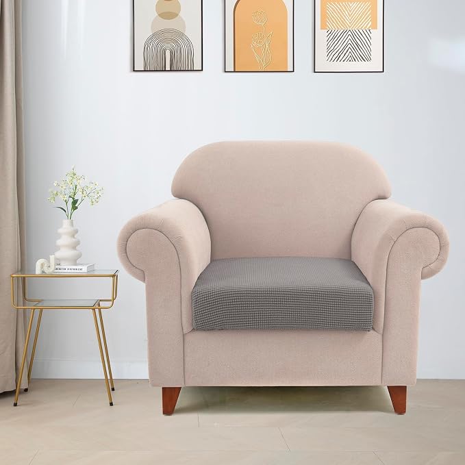 Water Repellent Sofa Cushion Cover, Stretch Sectional Couch Covers Separete - Image 2