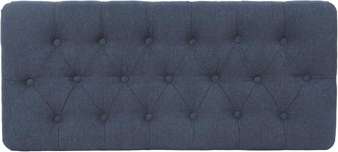Homepop Home Decor | Tufted Ainsley Button Storage Ottoman Bench - Image 9