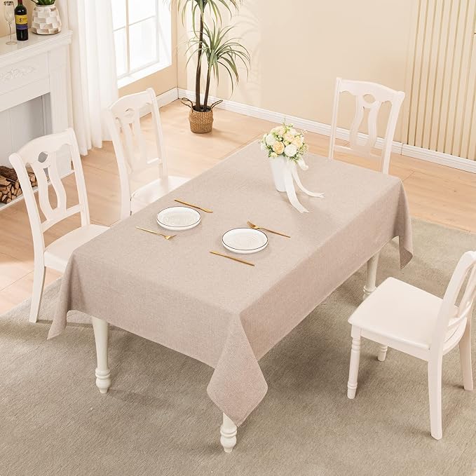 BALCONY & FALCON Square Tablecloth Washable Wrinkle Resistant and Water Proof - Image 5