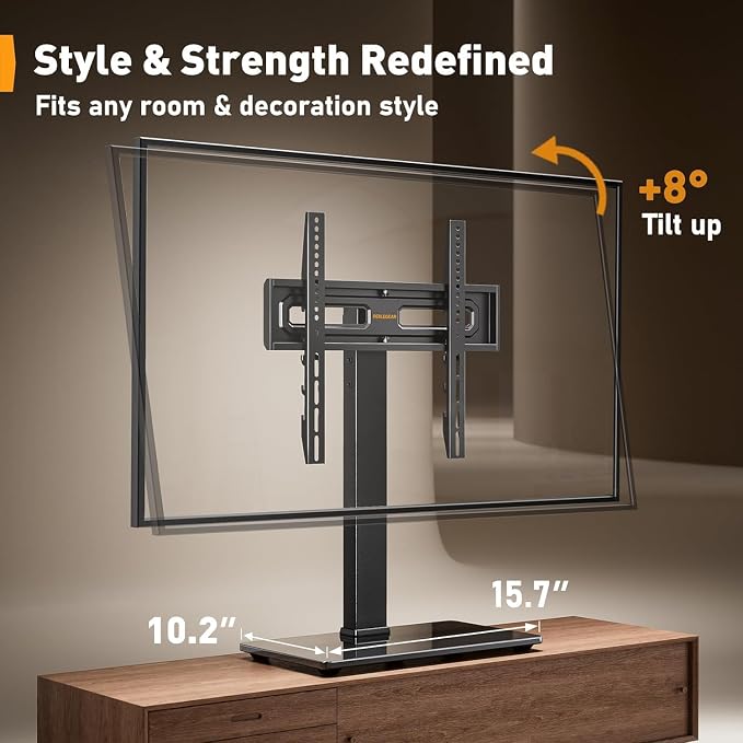Perlegear Universal Swivel TV Stand Base - Image 4