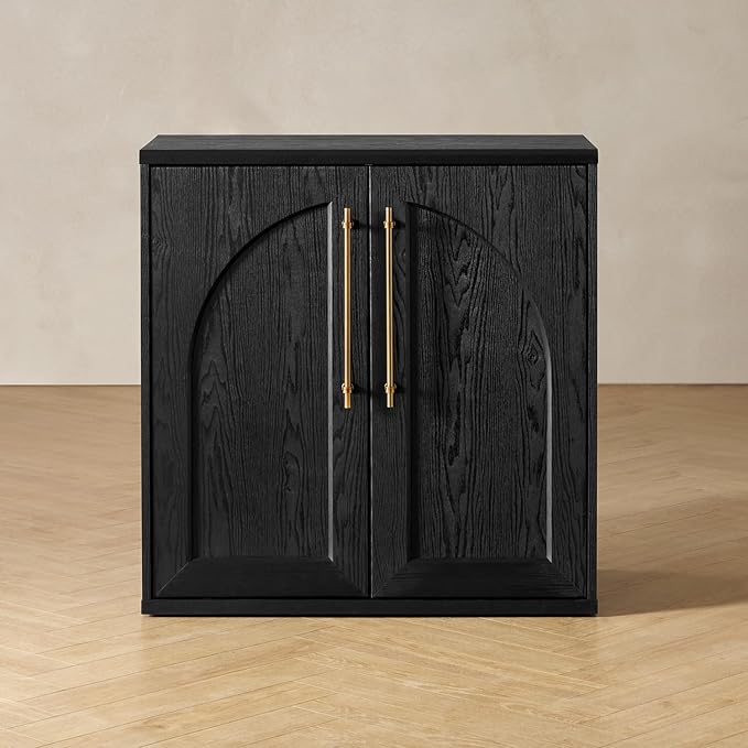 mopio Blake Storage Cabinet, Small Modular Accent Display Sideboard Buffet by MopioInc