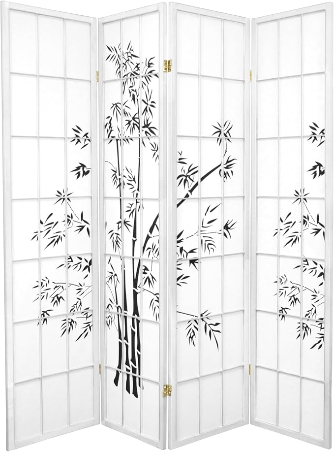 Red Lantern 6 ft. Tall Lucky Bamboo Shoji Screen by RedLantern