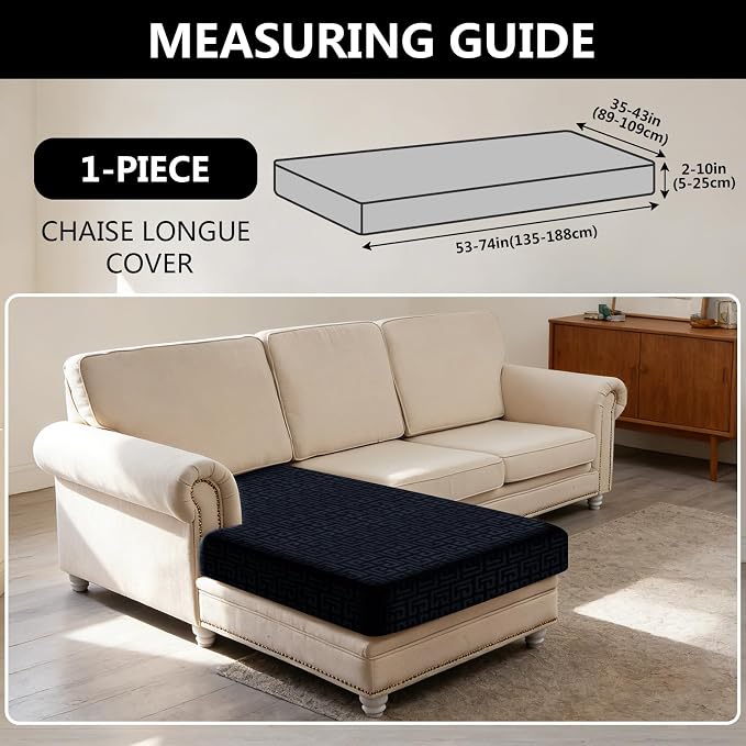 UNBBRRL Stretch Couch Seat Cushion Cover - Image 2