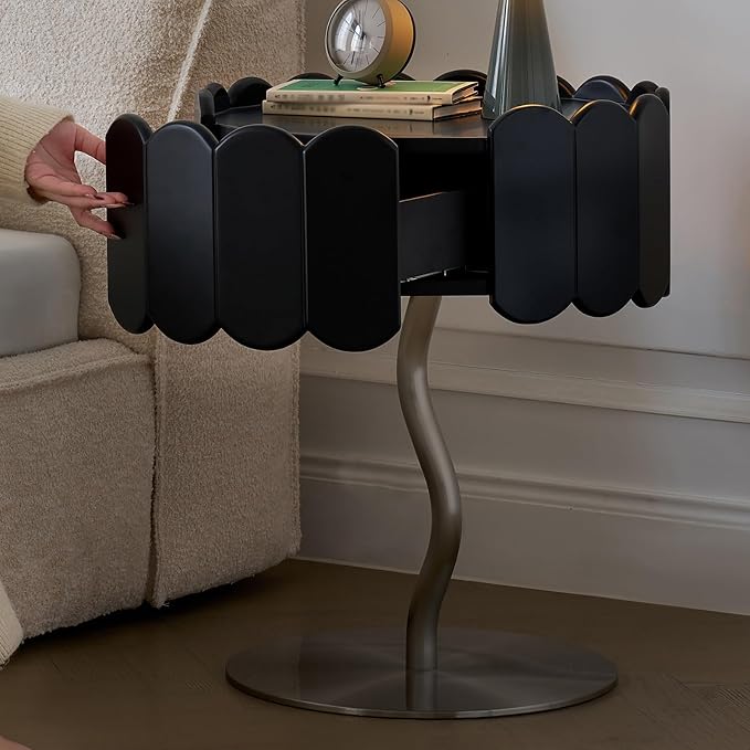 Snack Table 48x62cm Wabi-sabi Style Home Bedroom - Image 7
