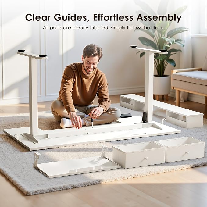 OffiGo U Shaped Electric Standing Desk - Image 8
