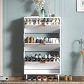 Shoe Cabinet Storage, Modern Freestanding Organizer by QIVOMIX