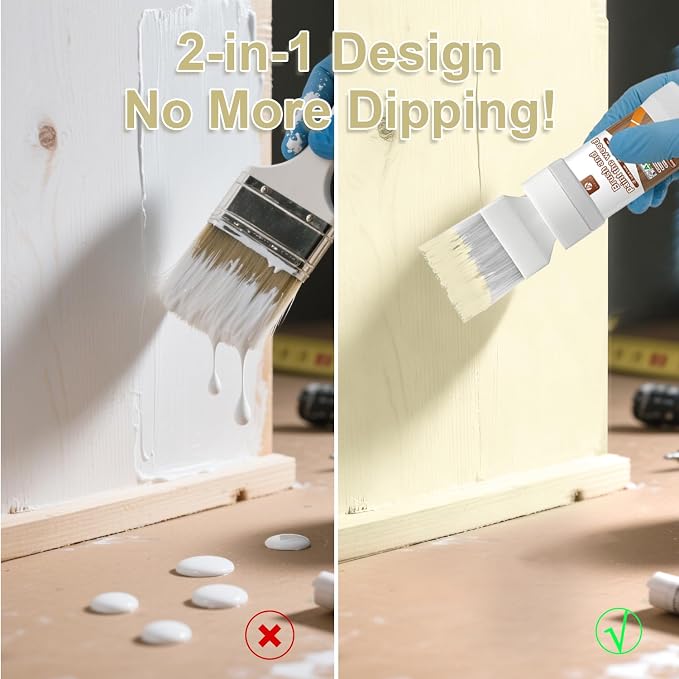 Beige Touch-Up Paint for Furniture, Metal No Sanding, Fast Drying, Water Based - Image 3