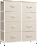 WLIVE Fabric Dresser for Bedroom, Tall Dresser by WLIVE