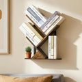 3-Tier Tree Book Shelves for Wall, Small Wall Mounted Shelves, Unique Hanging by BESHIGH