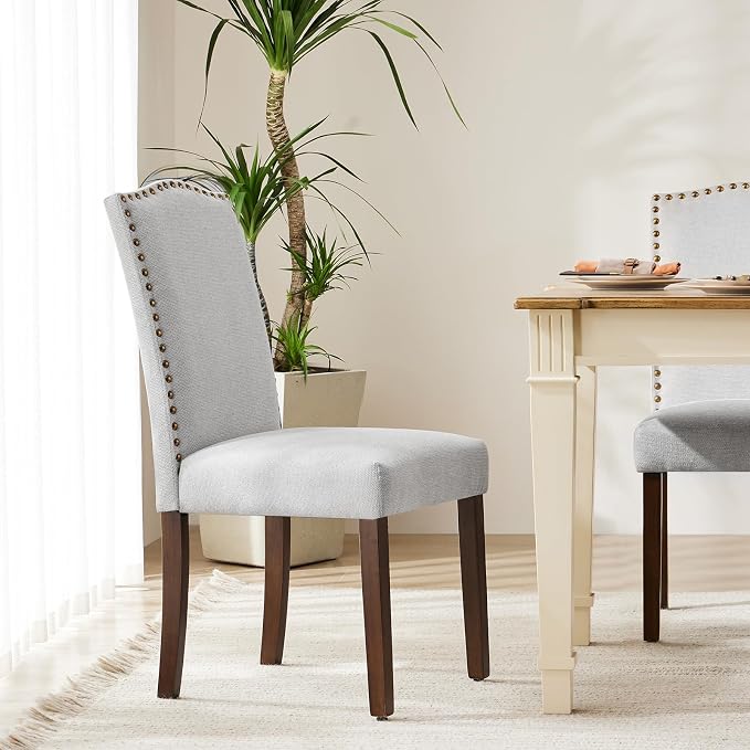 DUMOS Dining Chairs Set of 4, Modern Kitchen Table Chairs - Image 7