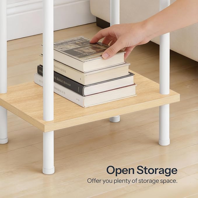 HOOBRO End Table, Small Side Table, Nightstand - Image 7