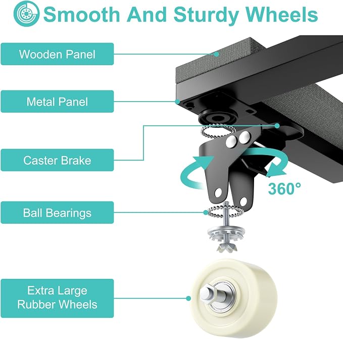 Heavy Duty Adjustable Furniture Moving Dolly - Image 5