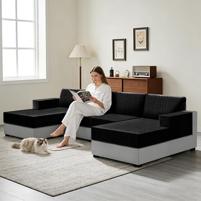 UNBBRRL Stretch Couch Armrest Covers - Image 6