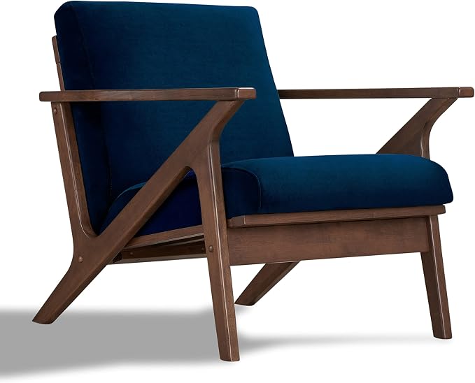 Zola Mid Century Modern Accent Chair Arm Chair: The Perfect Reading, Living Room by OmaxDecor
