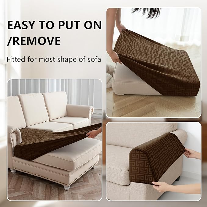 UNBBRRL Stretch Couch Armrest Covers - Image 4