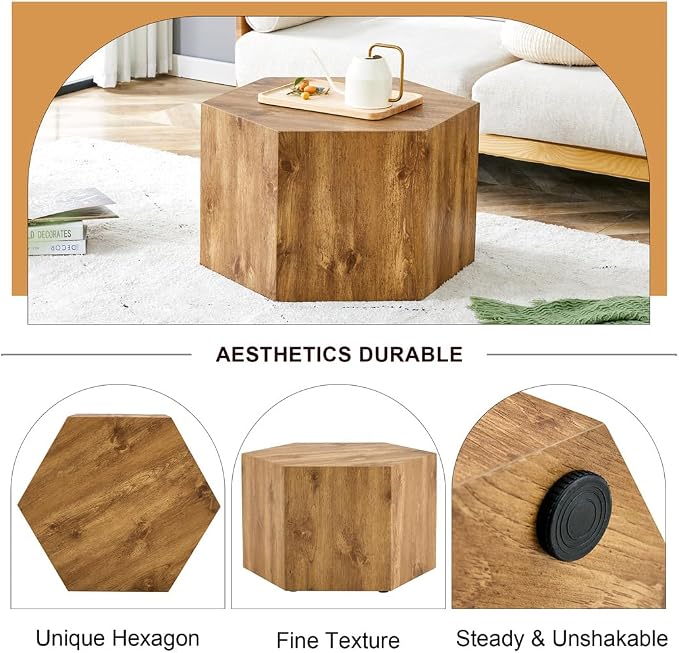 Side Table, End Table Living Room Table, Modern Side Table Sofa Couch Table - Image 5
