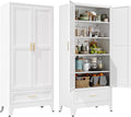 YAUWOH 71''Tall Kitchen Pantry Cabinet by YAUWOHFactoryOutletsColorfulMetalFurniture