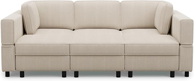 Belffin 88.6" Modular Sectional Sofa - Image 9