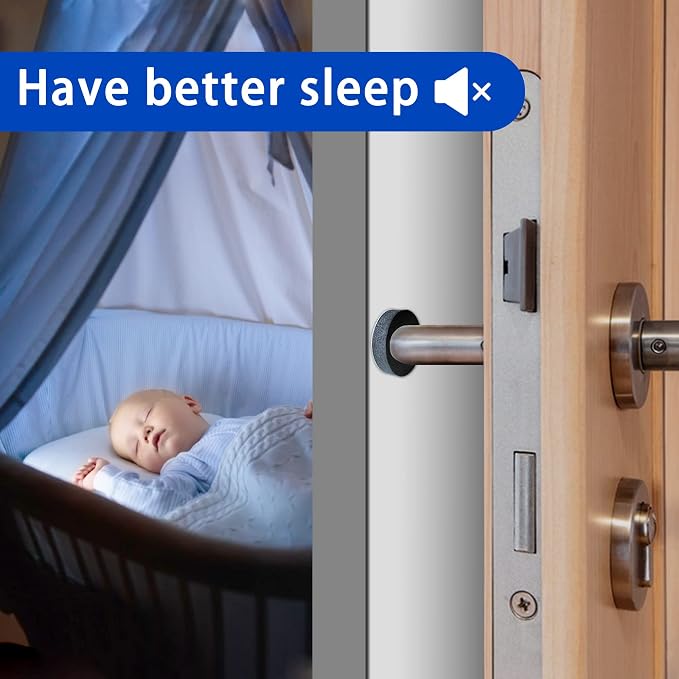 Krisler Headboard Stoppers, Soft Bed Stabilizer Against Wall, Self Adhesive - Image 7