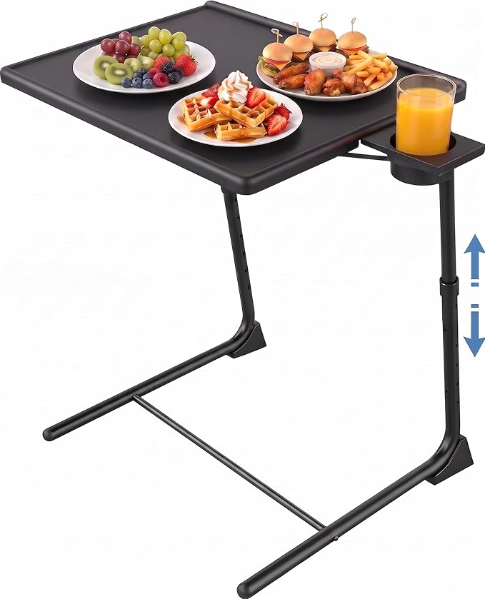 Adjustable TV Tray Table by HUANUO