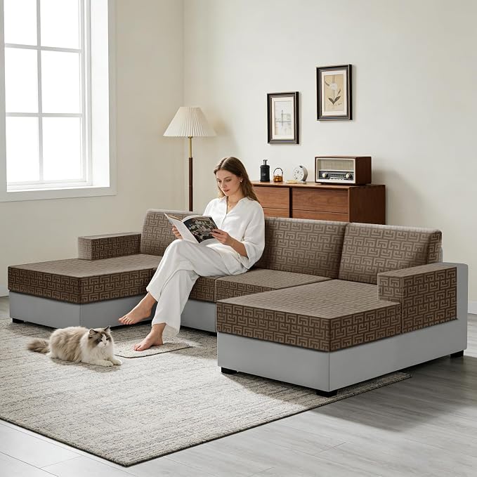 UNBBRRL Stretch Couch Backrest Cushion Cover - Image 6