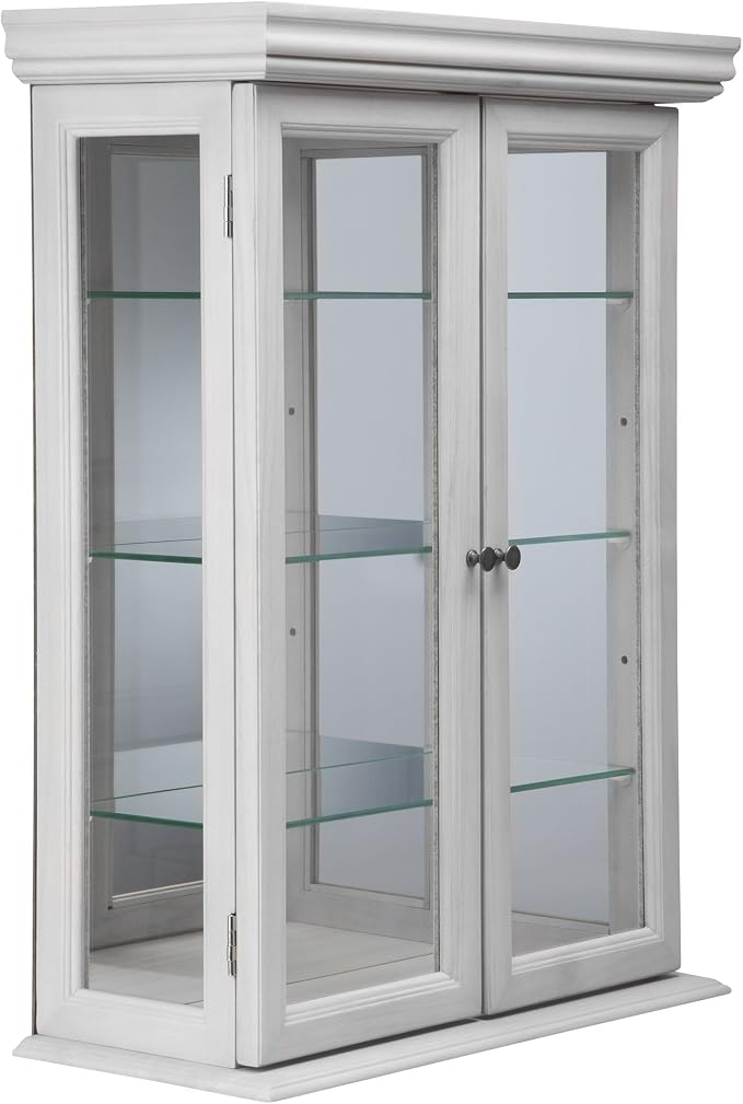 Design Toscano Country Tuscan Wall Curio Display and Storage Cabinet, 20 Inches - Image 3