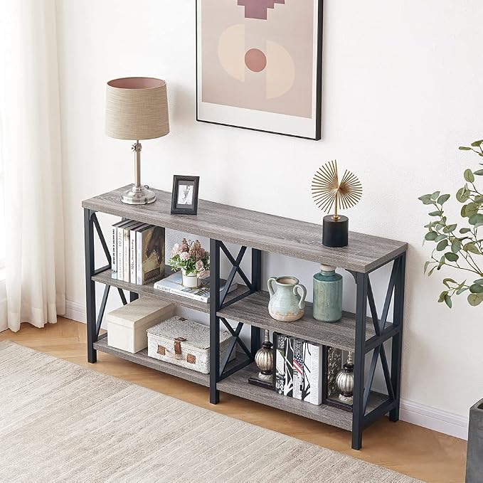 LVB Farmhouse Sofa Table, Rustic Console Table - Image 8
