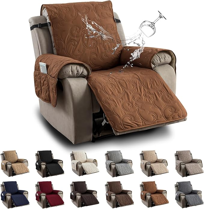 100% Waterproof Recliner Chair Cover, Recliner Chair Covers by YUEANG