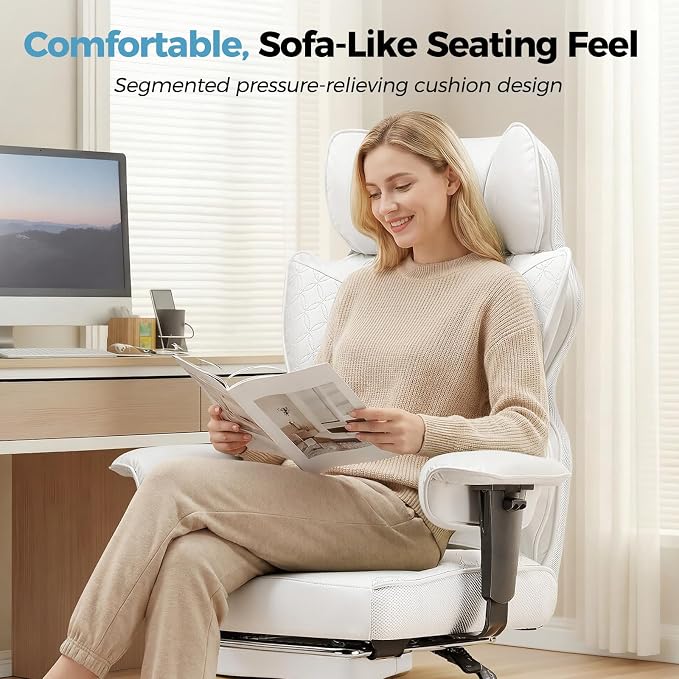 COMHOMA Desk Office Chair Big and Tall Office Chairs Ergonomic Gaming Chairs - Image 8