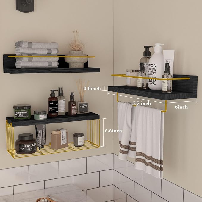 PopiShelves Bathroom Shelves Over Toilet - Image 3